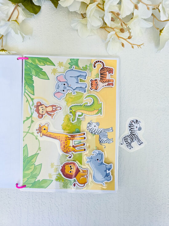 Lipekļu spēles - safari dzīvnieki